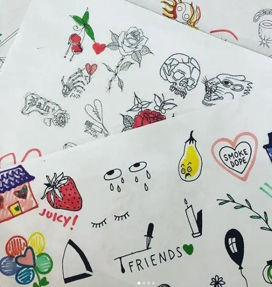 Friends Turns 7! Tattoo Party Extraordinaire!