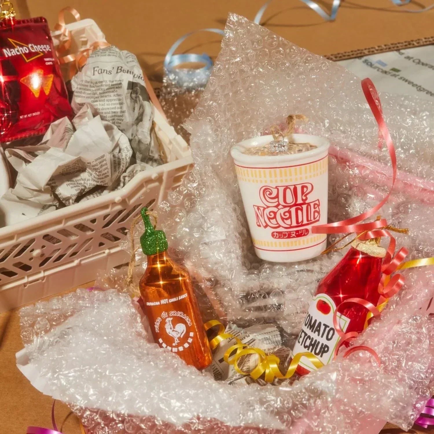 Trimming the Tree: Food Holiday Ornaments at Friends NYC