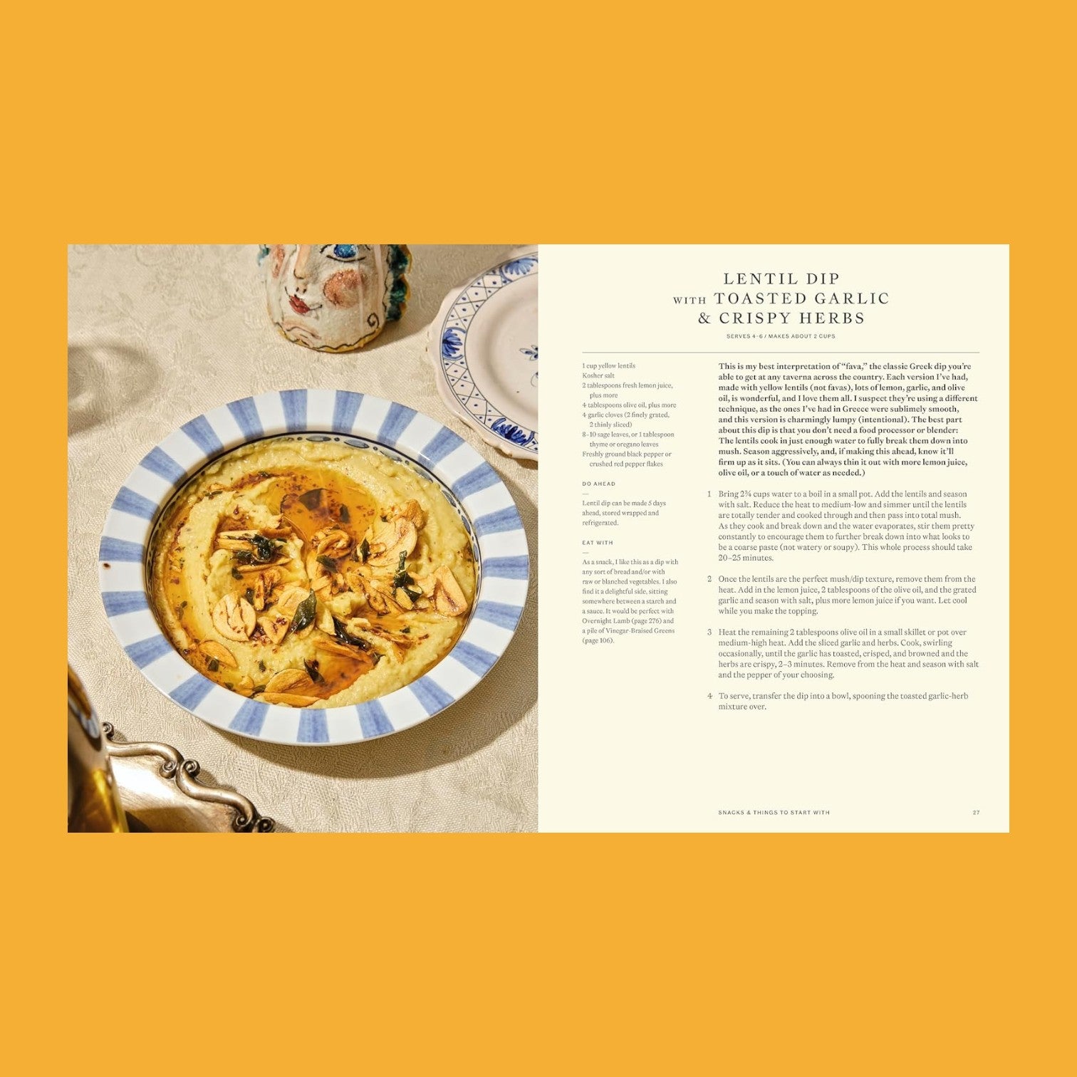Something from Nothing: A Cookbook