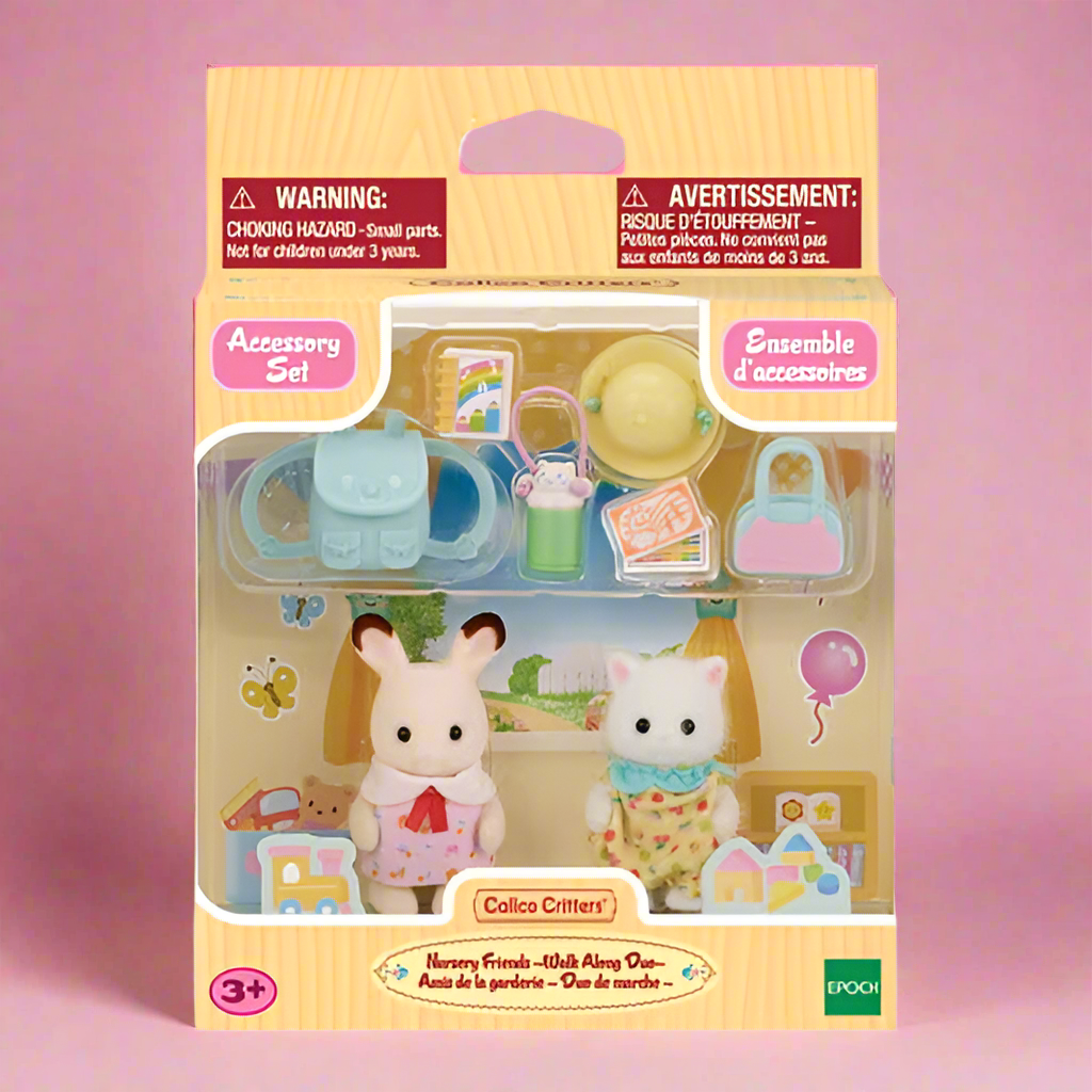 Calico Critters Playset - Nursery Friends Walk Along Duo