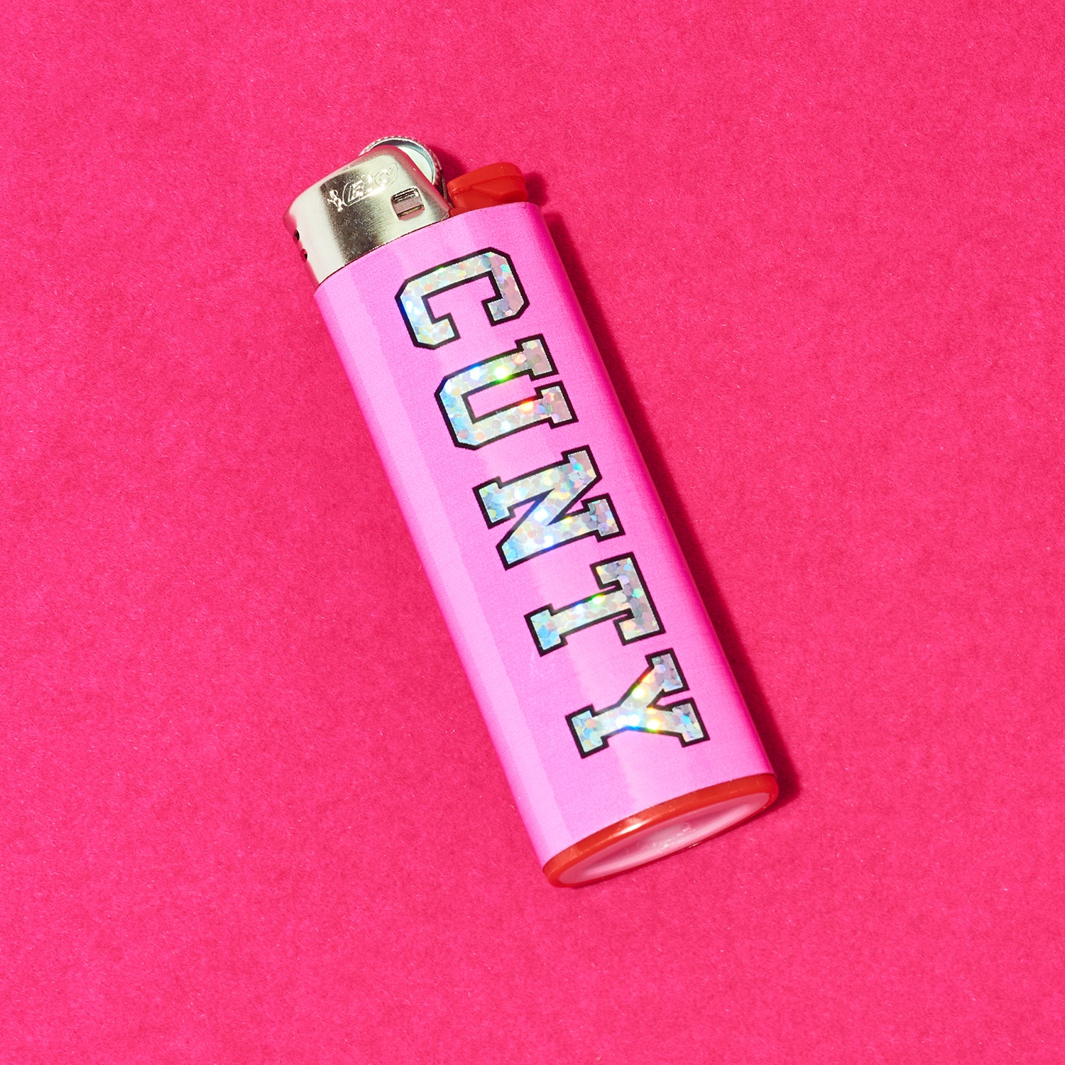 Friends NYC CUNTY Sparkle Lighter