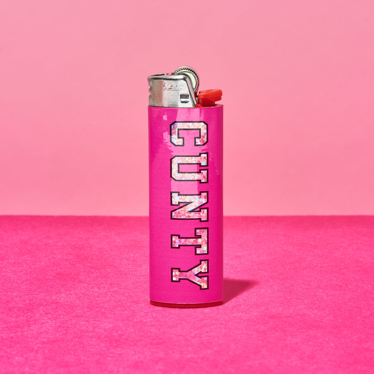 Friends NYC CUNTY Sparkle Lighter