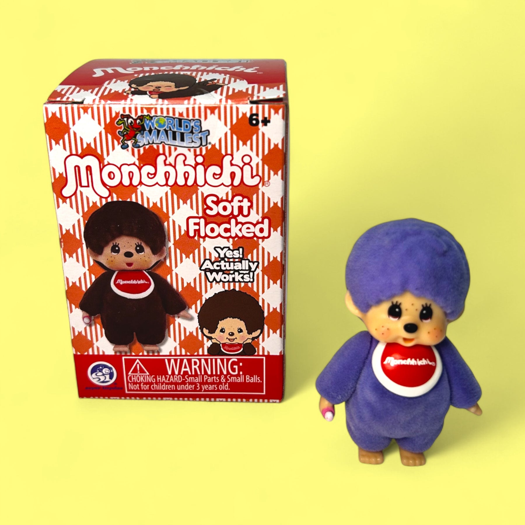 Flocked Monchhichi Blind Box