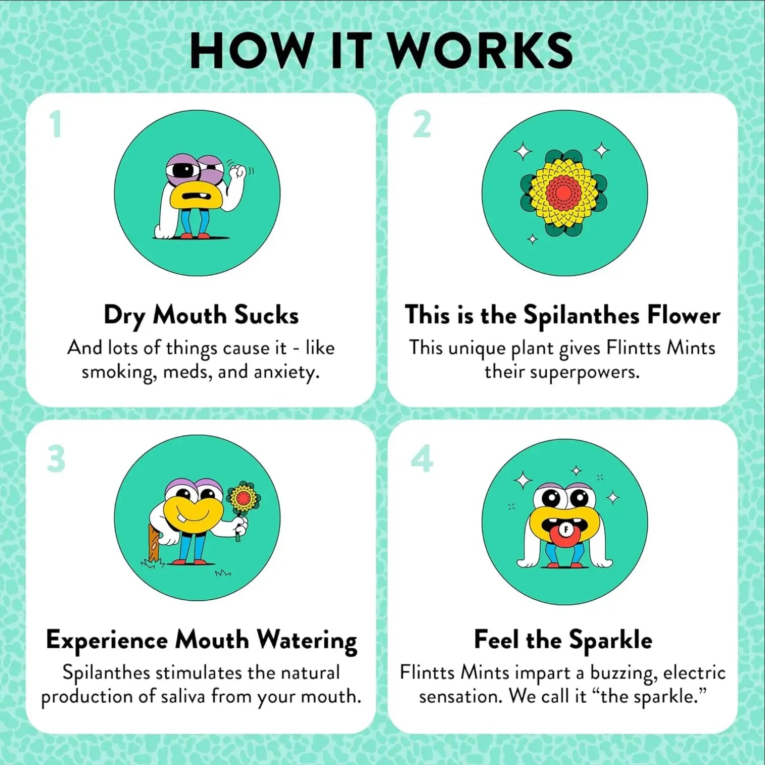 Flintt’s Mints - Fast Relief for Dry Mouth & Cotton