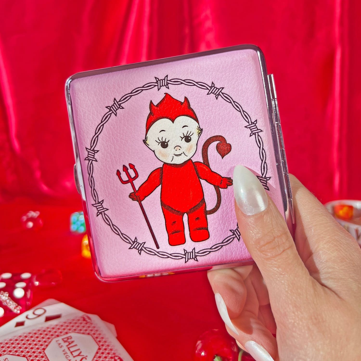 Angel Devil Kewpie Joint Case - Small Storage Smoke Shop