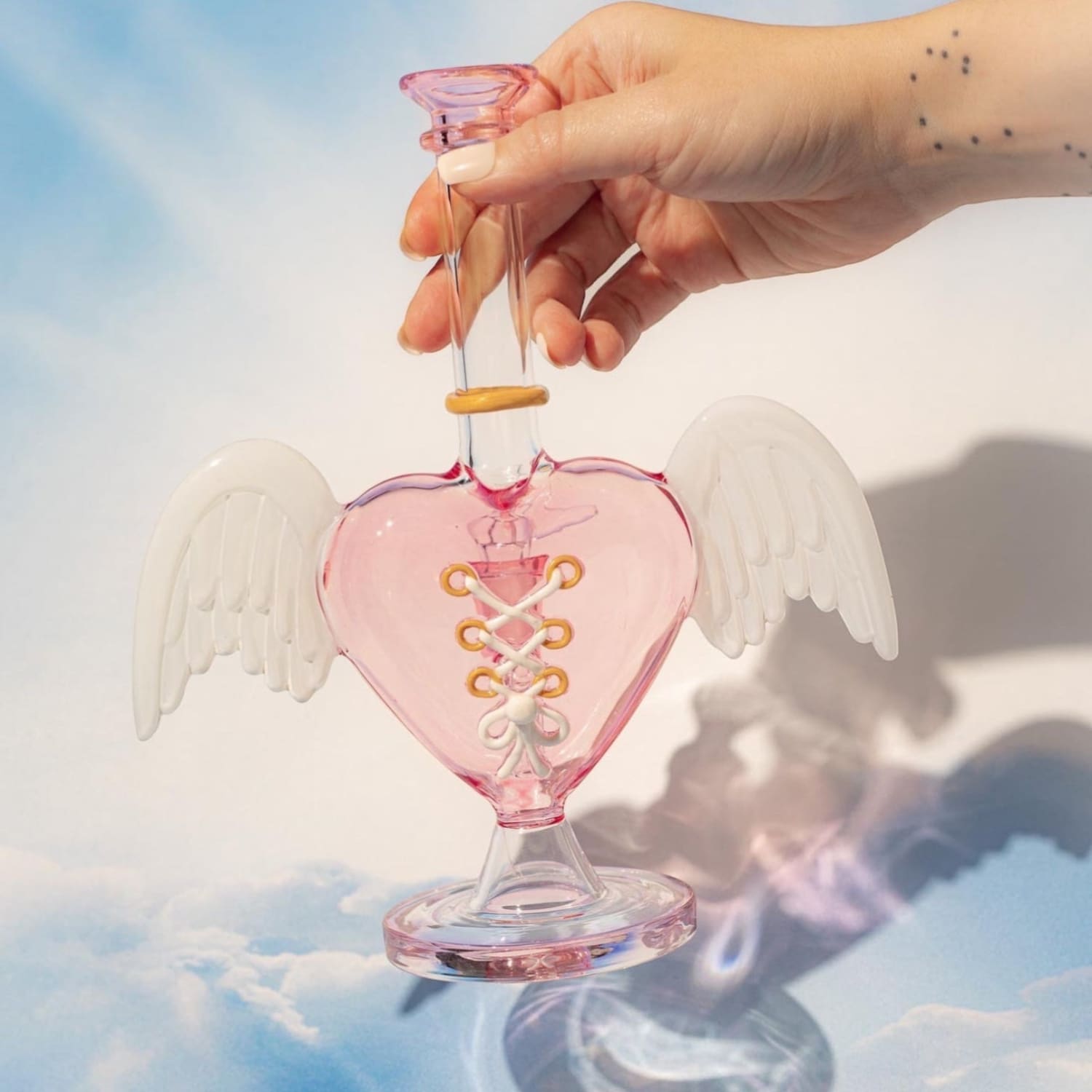 Angel Heart Bong Aesthetic Bong - Smoke - Canna Style