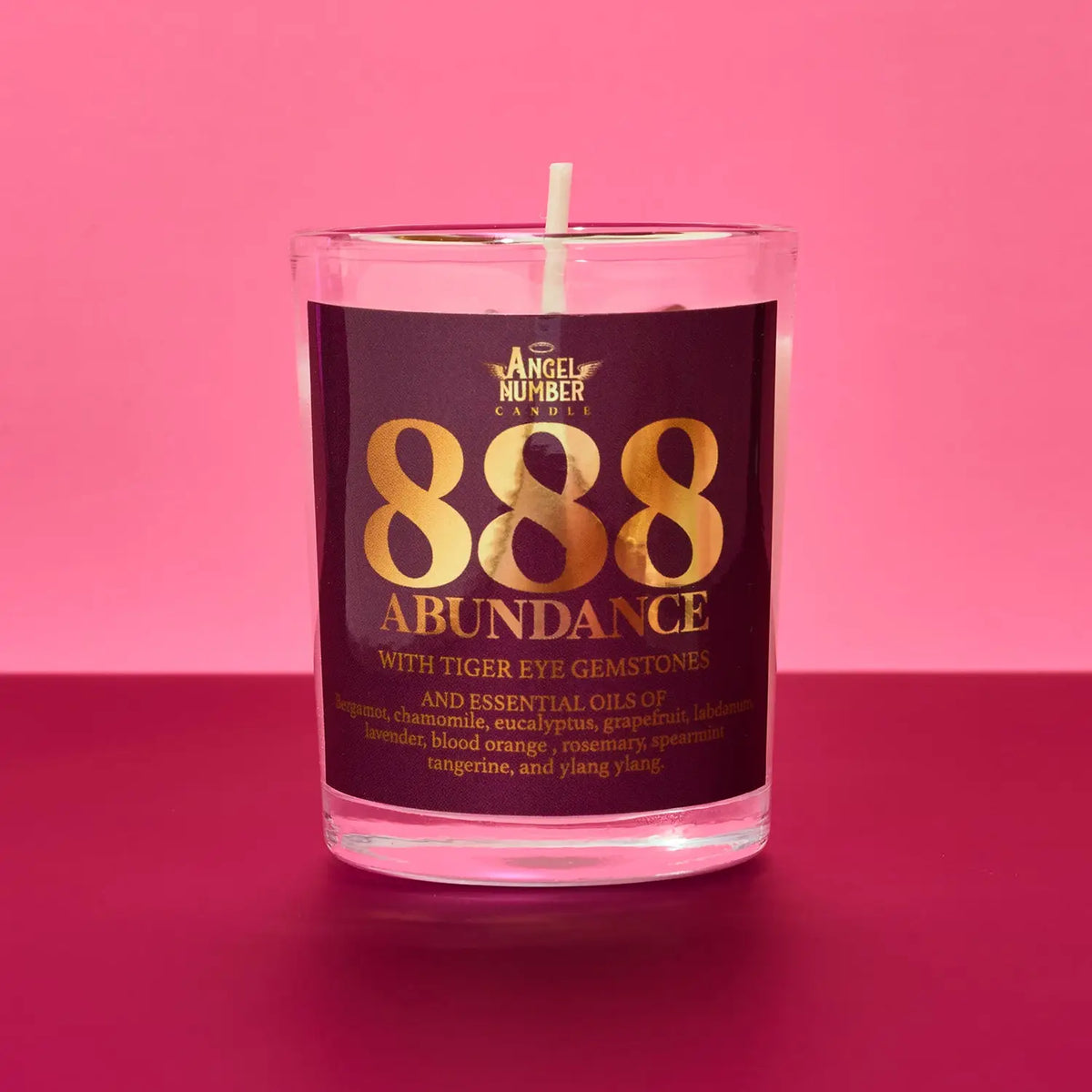 Angel Number Candle - 888 Abundance | Friends Nyc Brooklyn