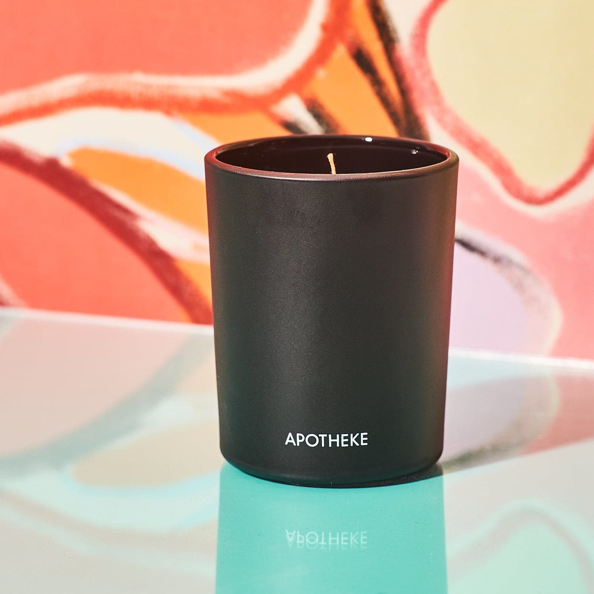 Apotheke Charcoal Votive Candle Apotheke - Artist Made -