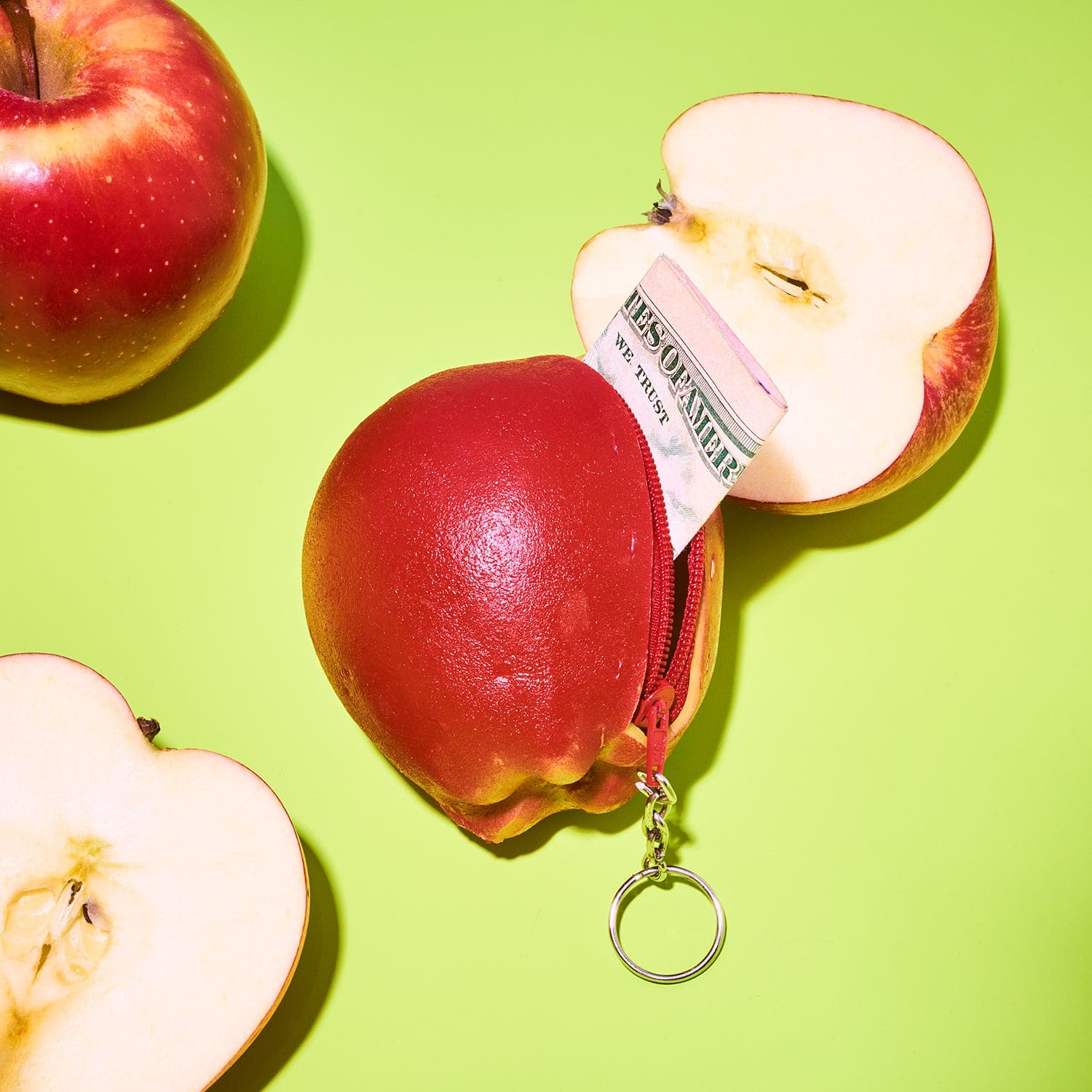 Mx Food Coin Purse Apple Fake Food Xdiscountable Xsteph0825b