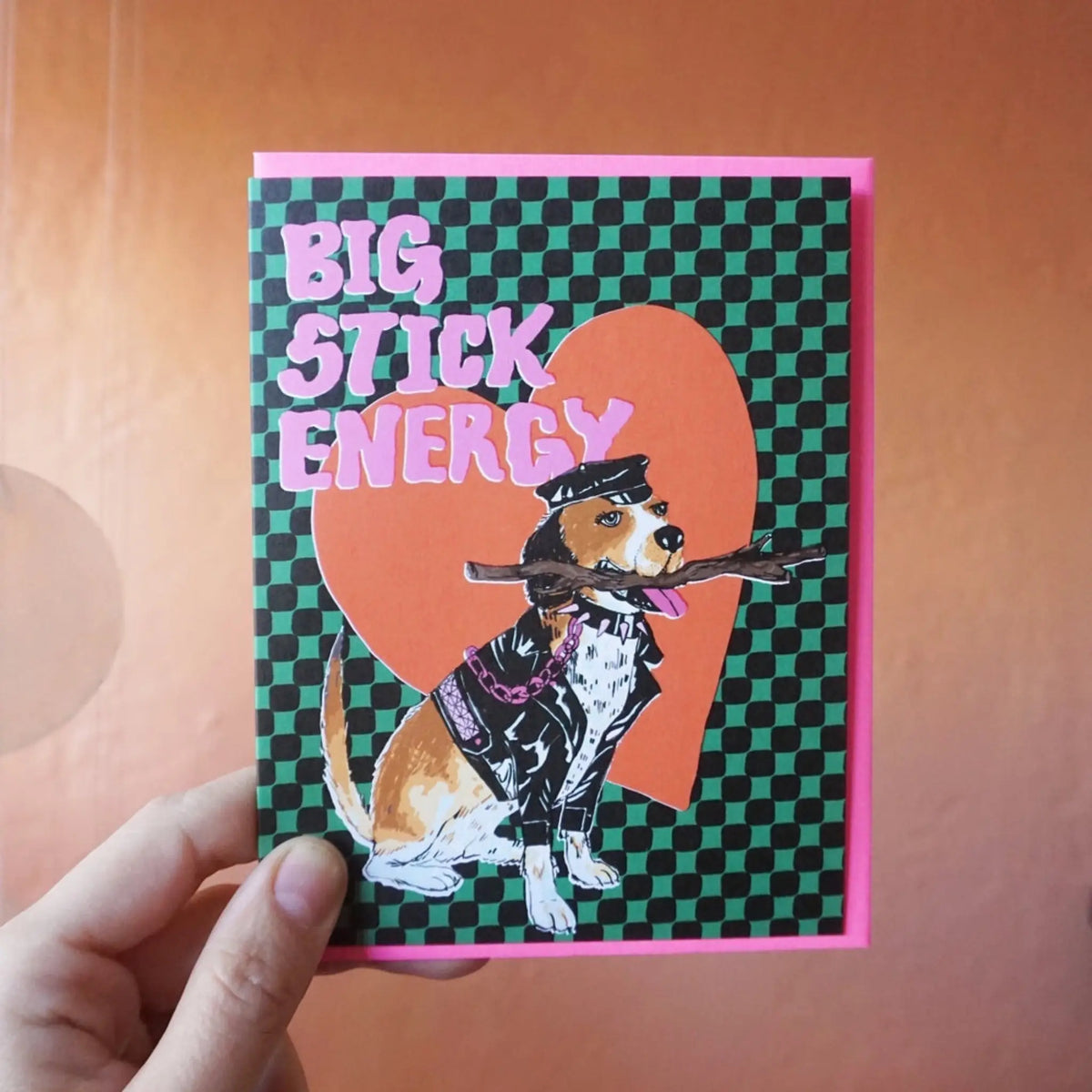 Ash + Chess Big Stick Energy Greeting Card + Friends Nyc