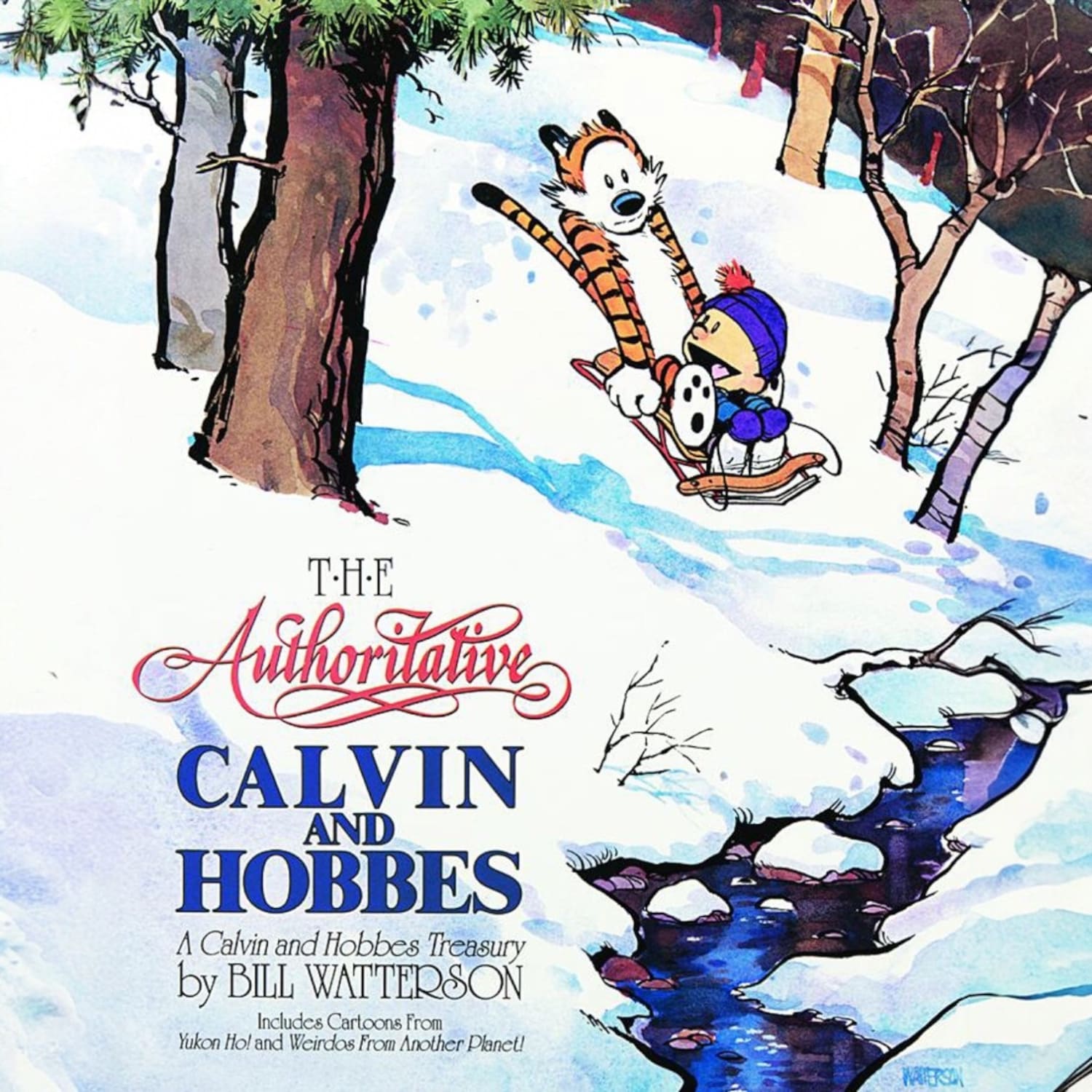 Authoritative Calvin and Hobbes Book - Xpsd0725a