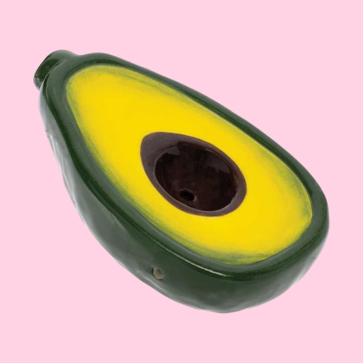 Avocado Ceramic Hand Pipe Novelty Piece Fake Food Hand Pipe