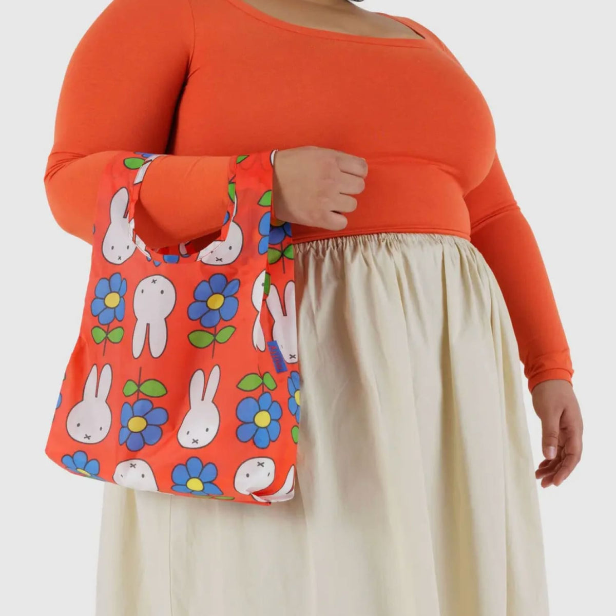 Baby Baggu Reusable Tote - Miffy and Flowers Accessory