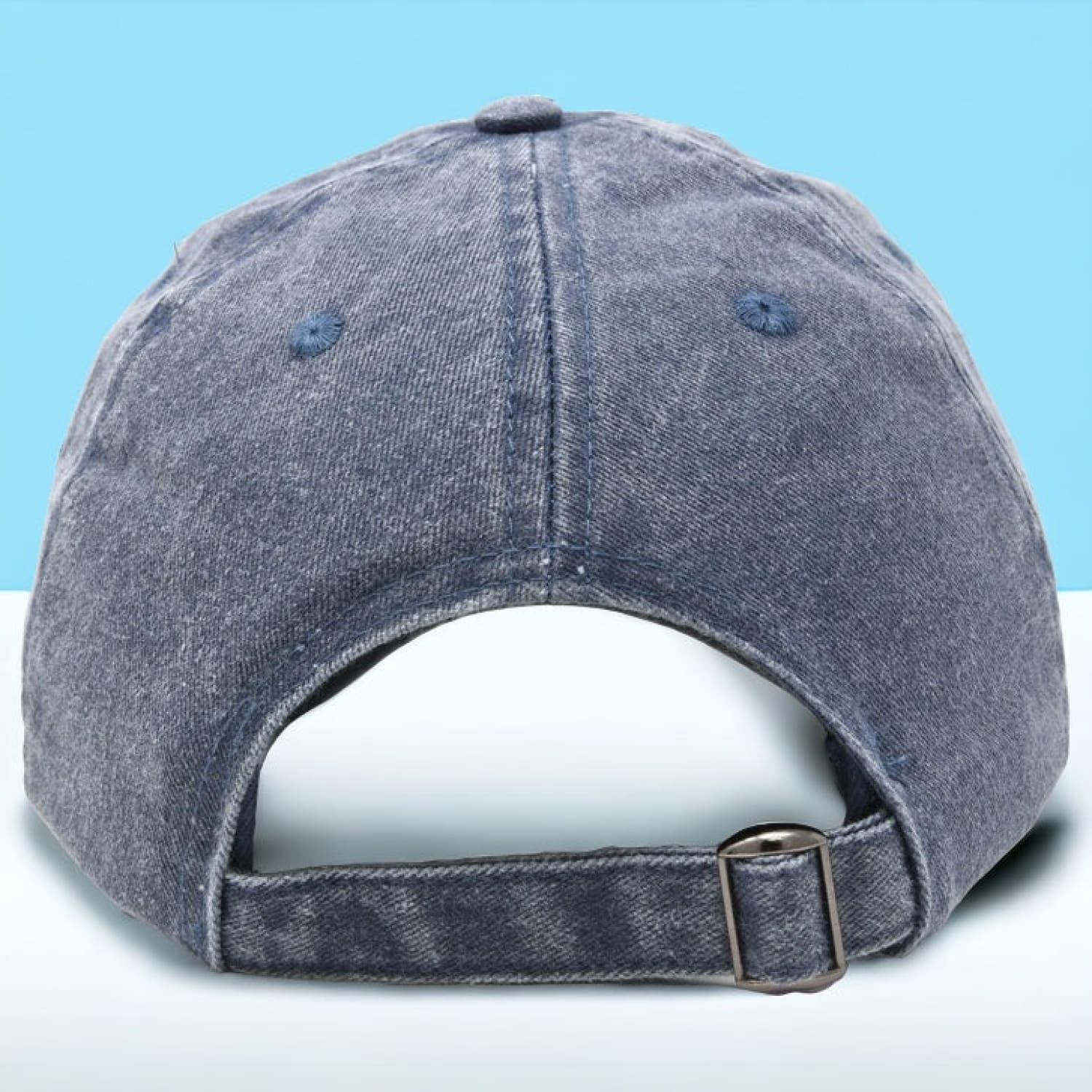 Baby Panda Hat - Washed Denim Web0524 - Webq224 - Xpsd0524b