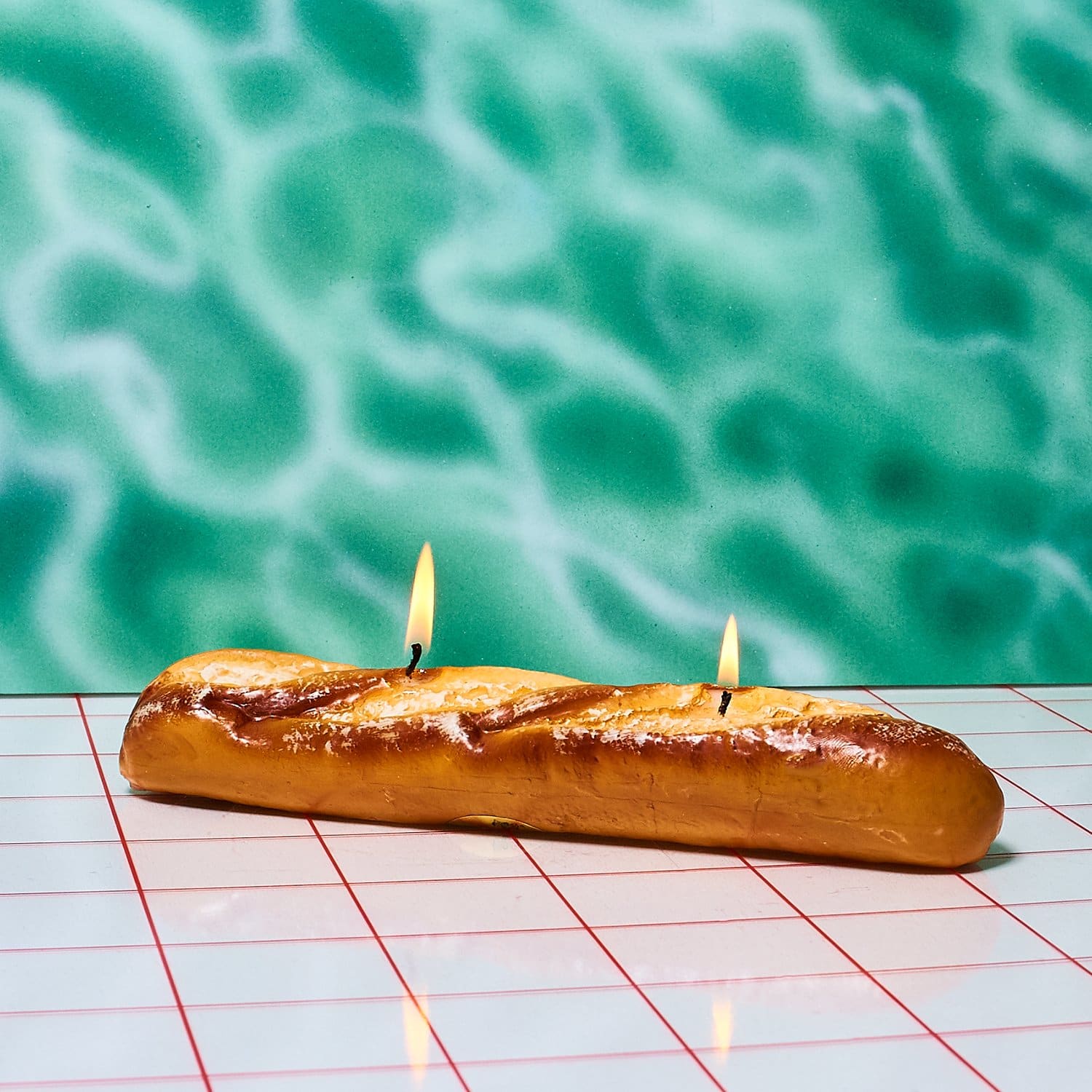 Handmade Italian Candle - Baguette Bread Candle - Candles -