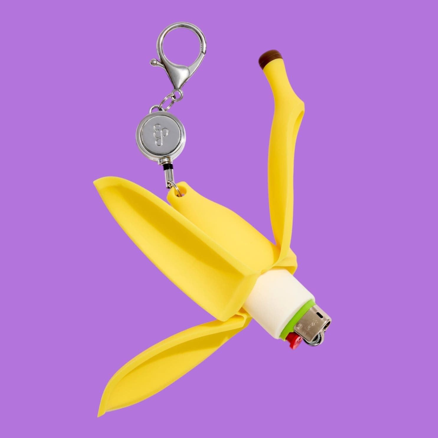 Banana Peel Lighter Holder Retractable Charm Charm - Fake