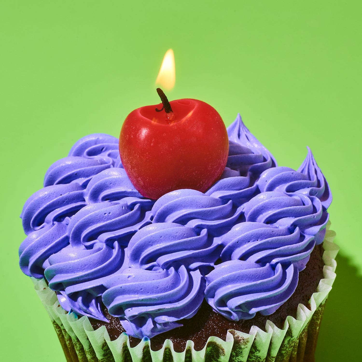 Beeswax Cherry Birthday Candles Set of 5 Candle