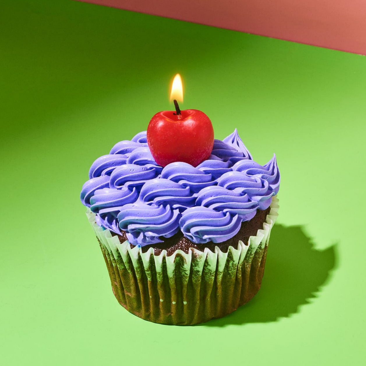 Beeswax Cherry Birthday Candles Set of 5 Candle