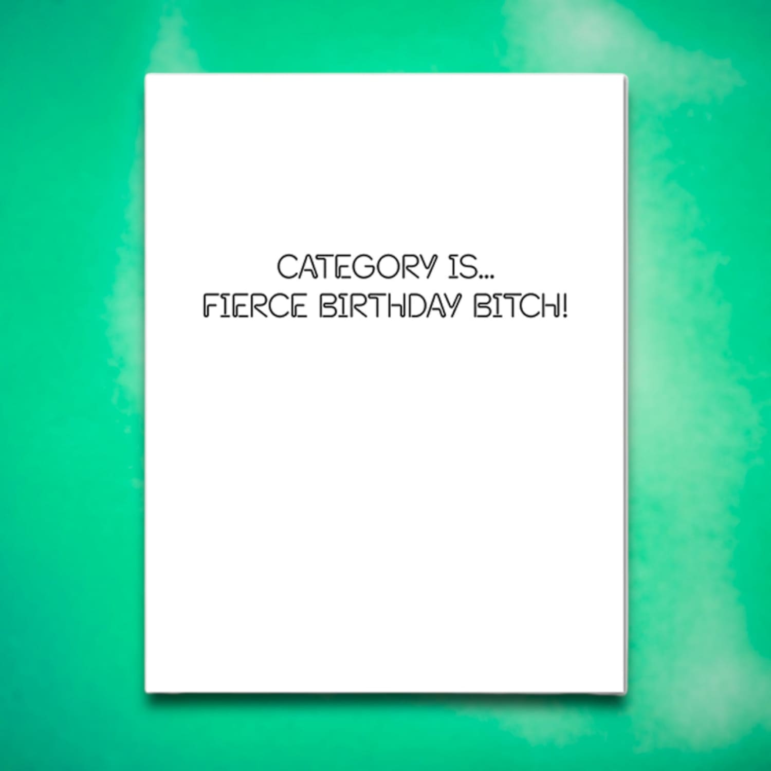 Beyonce Unique Greeting Card - Latino Owned Lgbtq Made