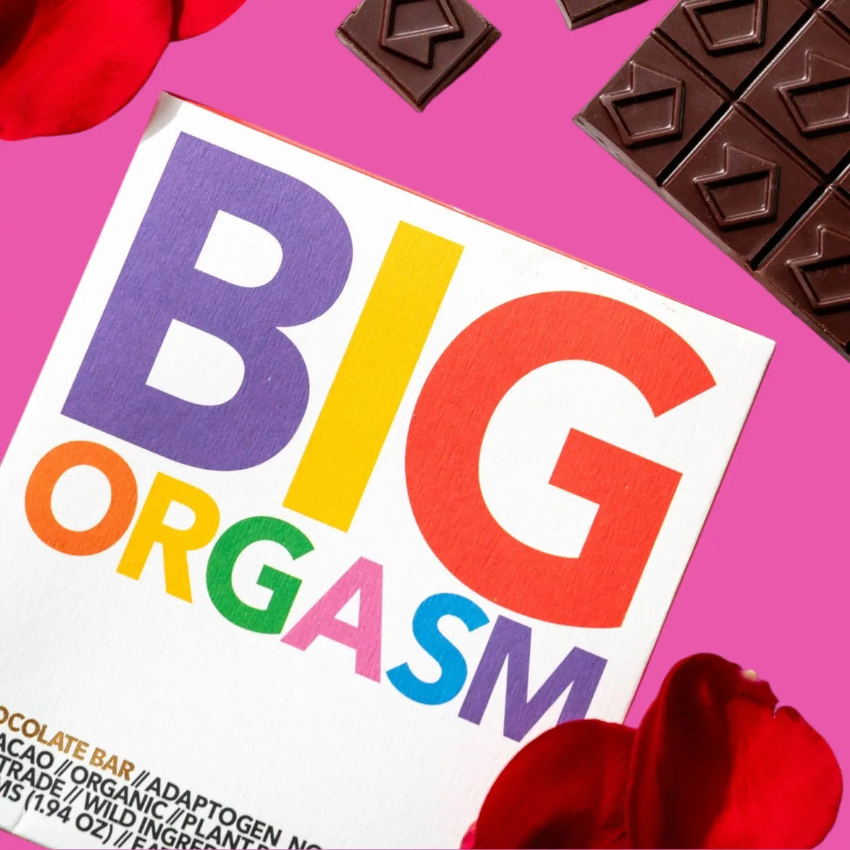 Big Orgasm Functional & Delicious Chocolate Bar | Friends