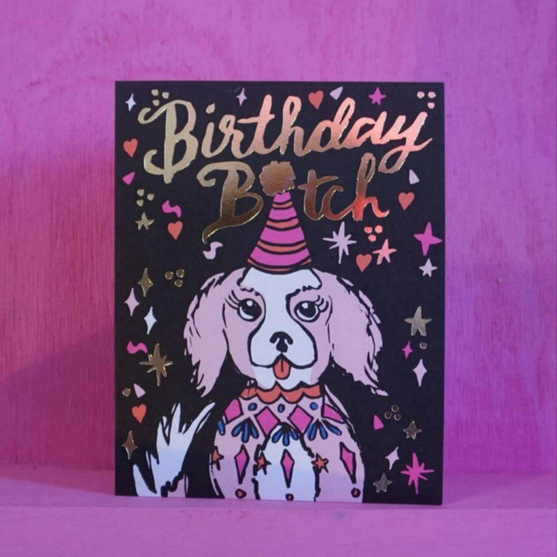 Birthday Bitch Greeting Card Ashupload - Groupbycolor