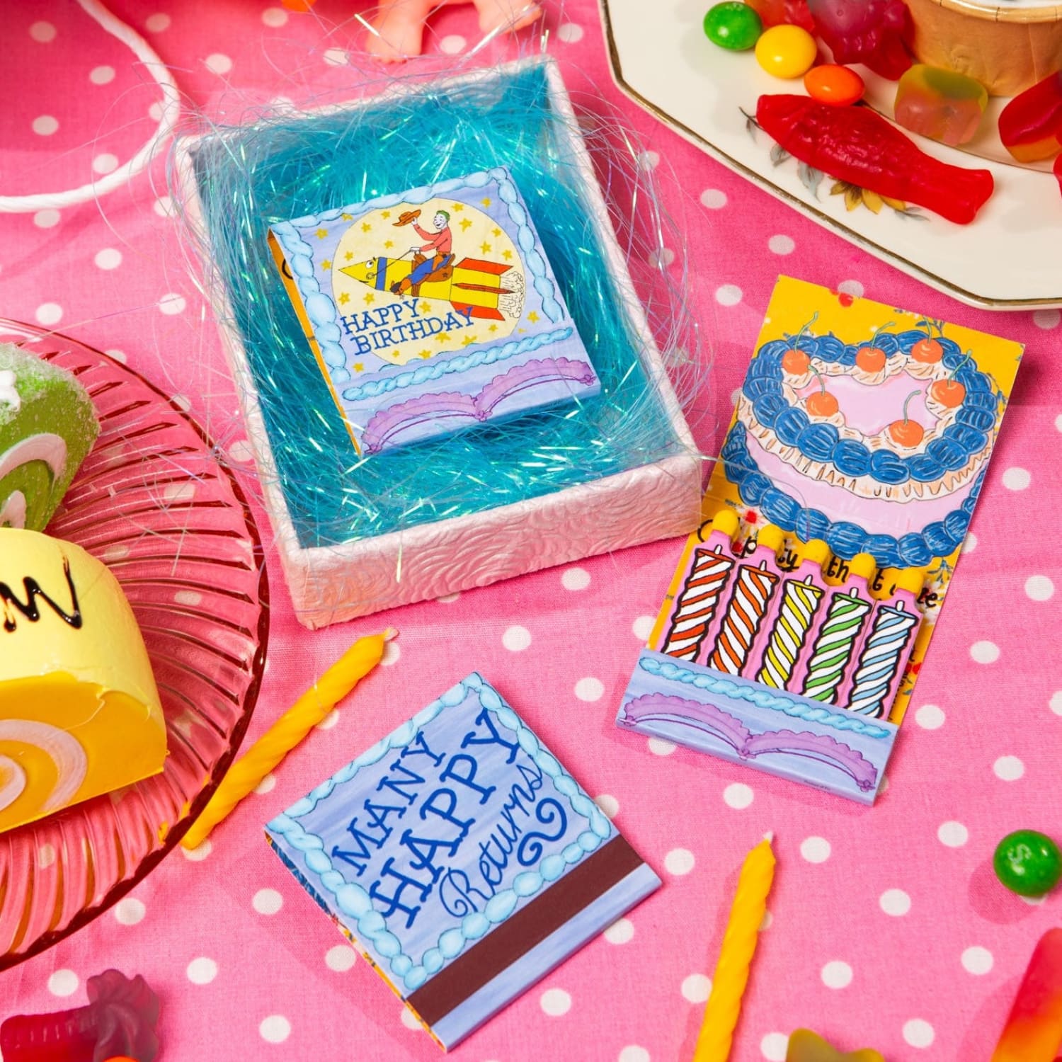 Birthday Cake Matches Matches - Smoke Accessories - Shop