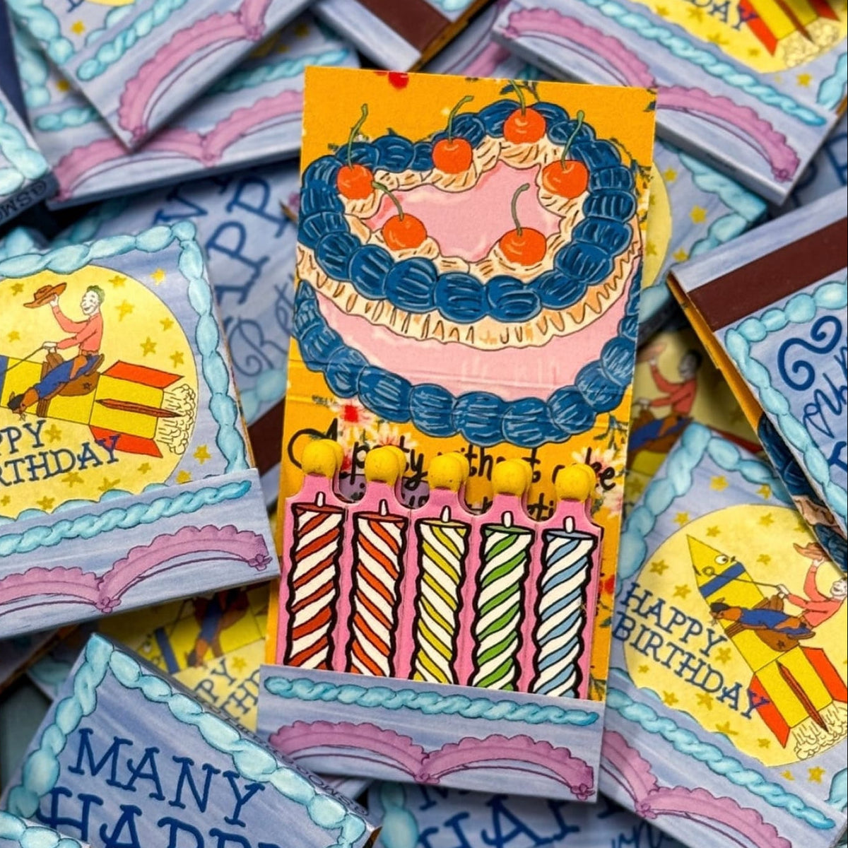 Birthday Cake Matches Matches - Smoke Accessories - Shop