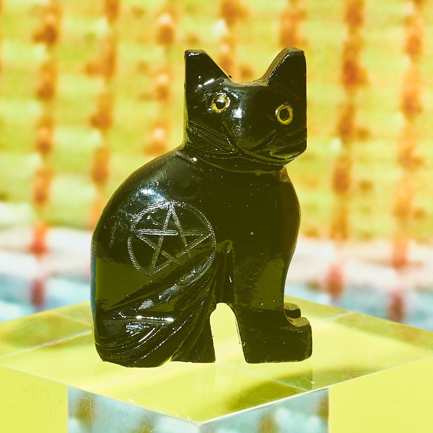 Spirit Animal Black Onyx Cat 0423 - Q223