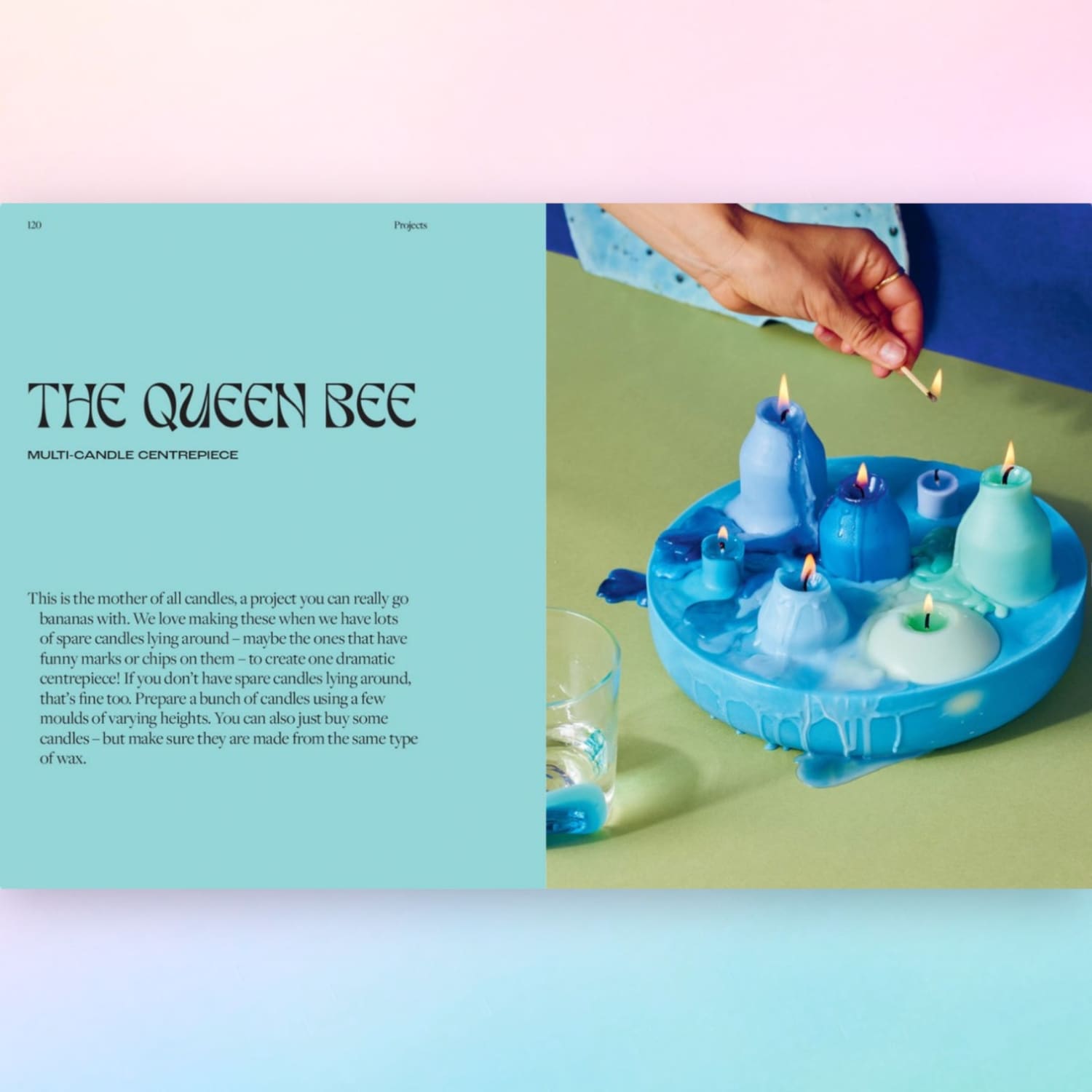 Blazed Wax Activity - Book - Candle - Coffee Table Books -