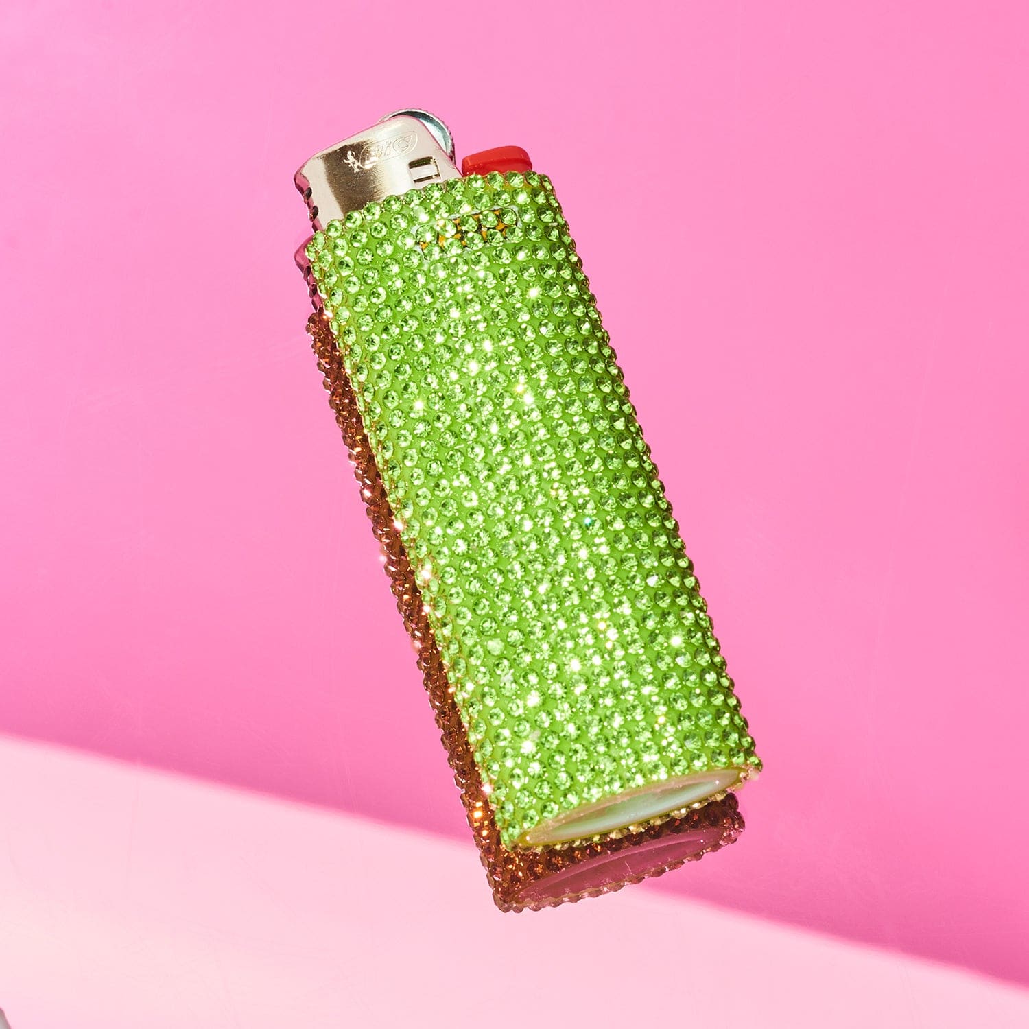 green cigarette lighter Bling Rhinestone Lighter - Green green cigarette lighter Bling Rhinestone Lighter - Green