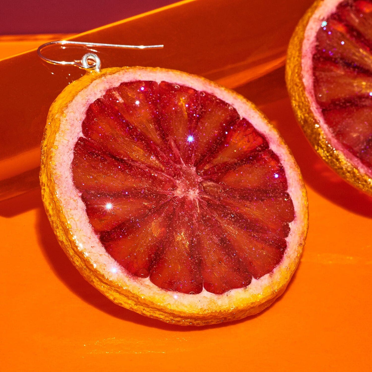 Blood Orange Earrings Accessories - Cute Earring - Drop