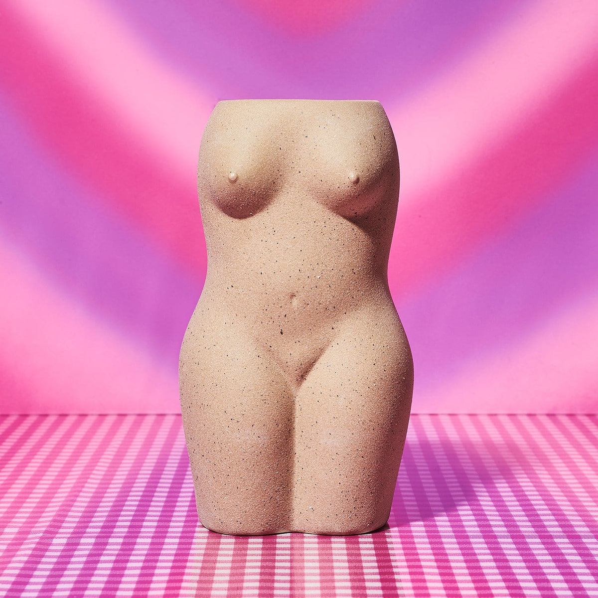 Body Form Earthenware Vase Body Form - Home Decor - Ceramic