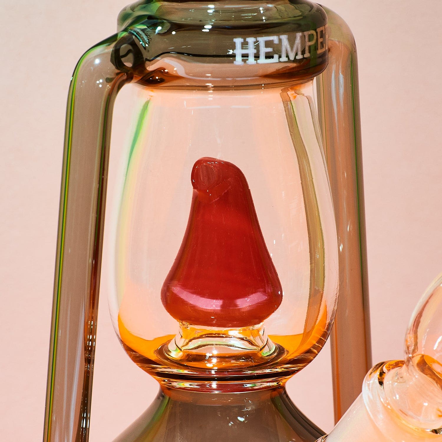 Bowlman Lantern Bong Aesthetic Bong - Glass - Hippie