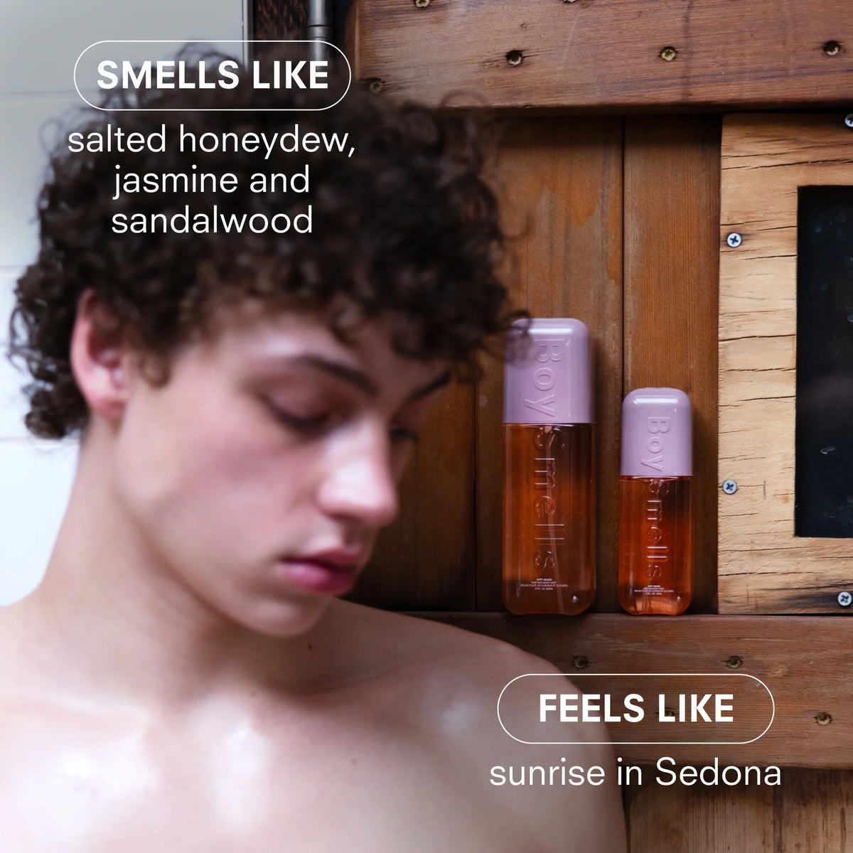 Boy Smells Body Travel Mist - Soft Wood 3oz Bs | Friends