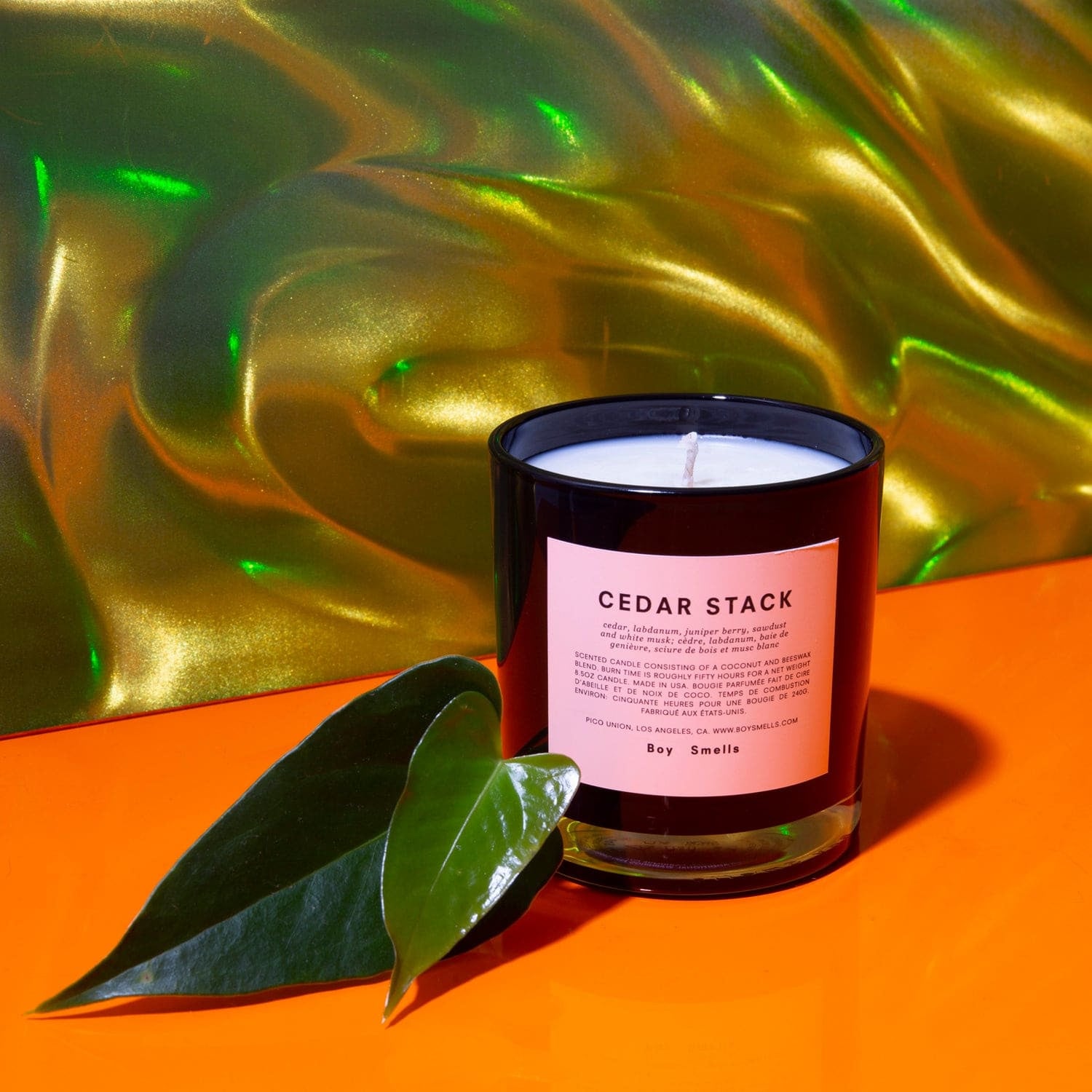 Boy Smells Candle - Cedar Stack Beeswax - Boy Smells -