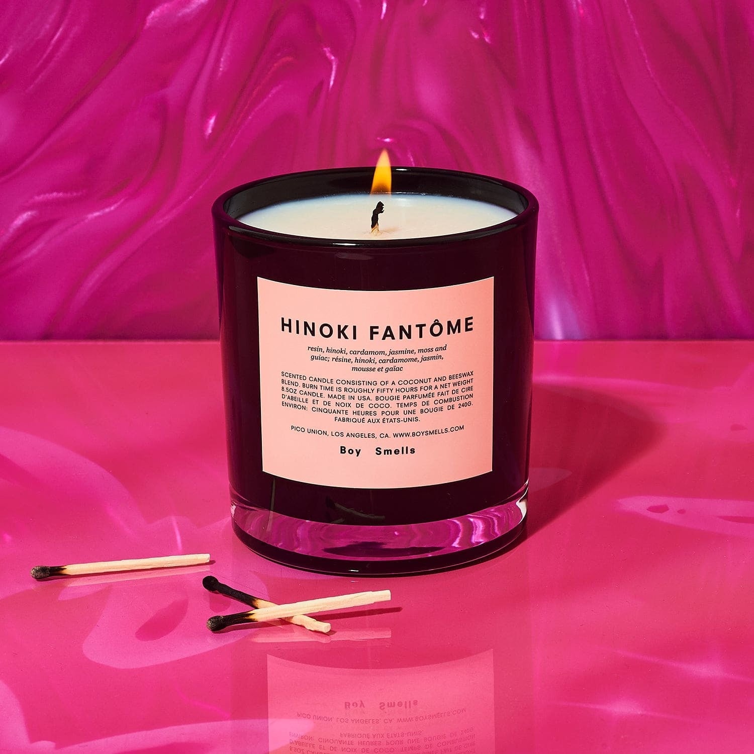 Boy Smells Candle - Hinoki Fantome Beeswax - best Seller -