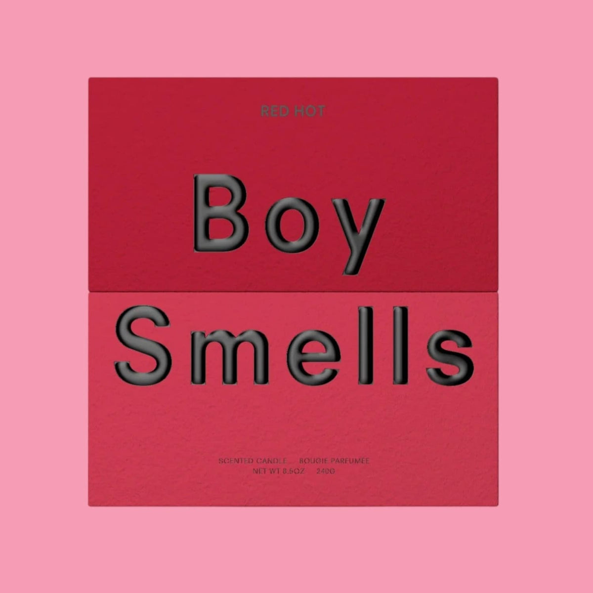 Boy Smells Hero Standard Candle Red Hot Beeswax - Boy