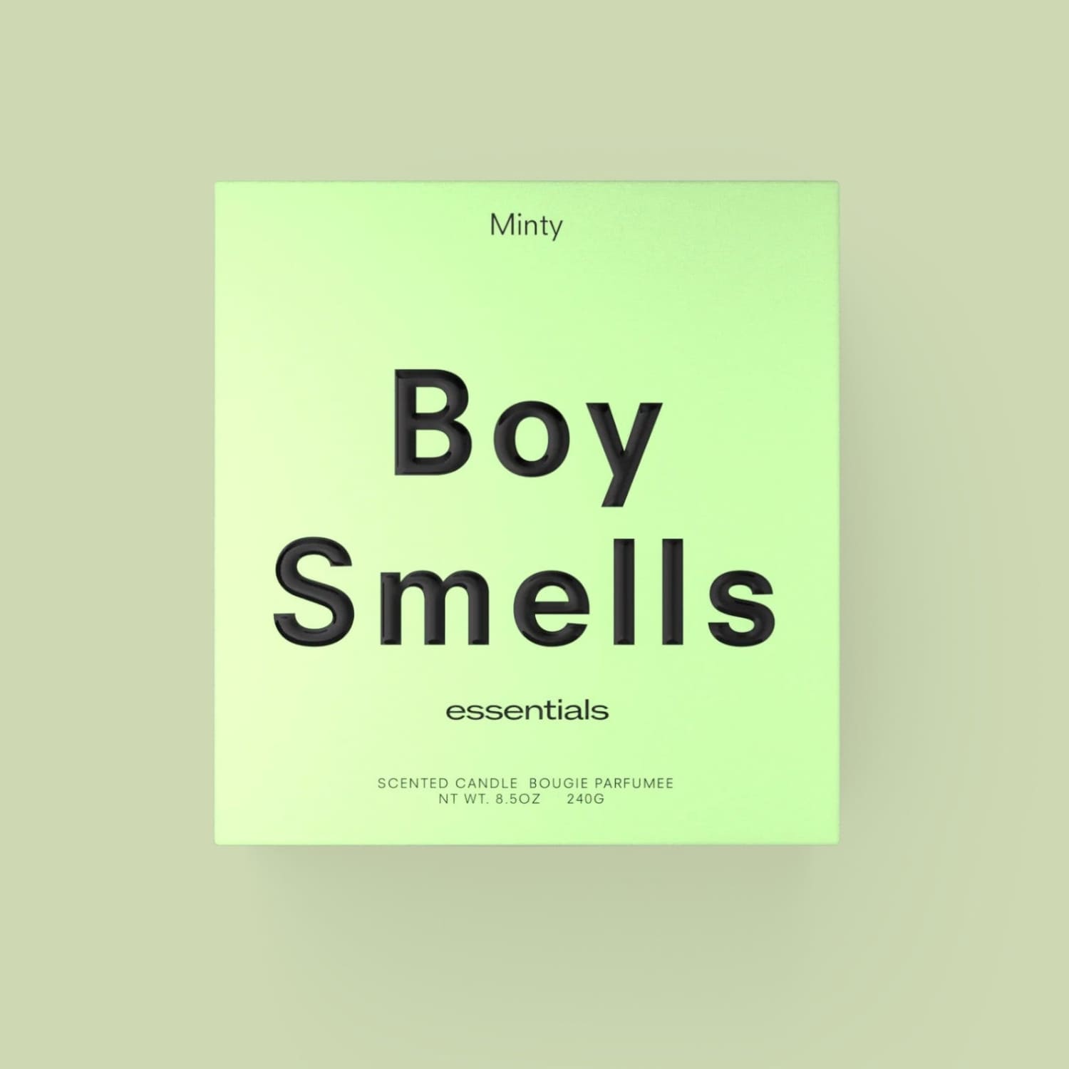 Boy Smells Essentials Standard Candle Minty Beeswax - Boy