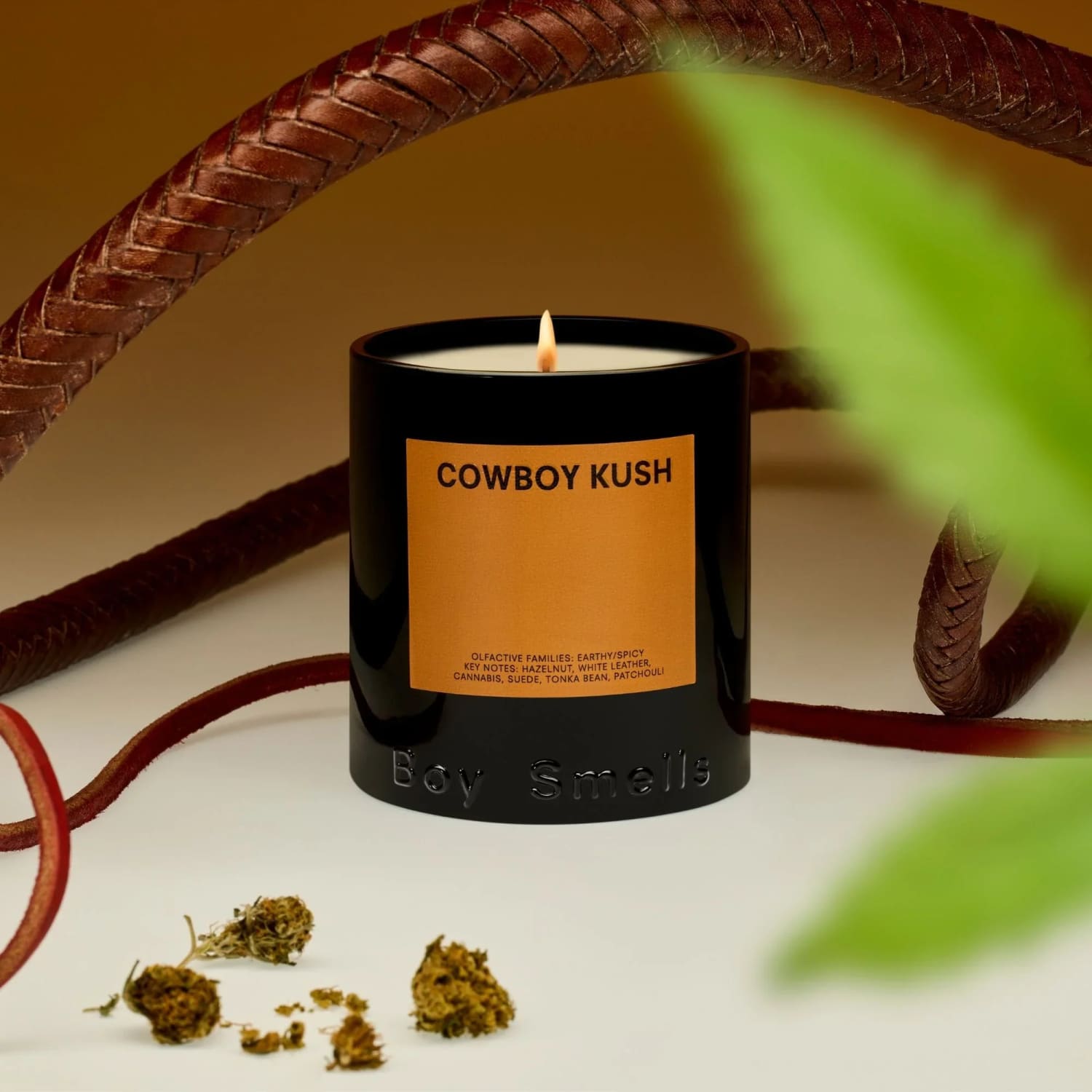 Boy Smells Hero Standard Candle Cowboy Kush Beeswax - Boy