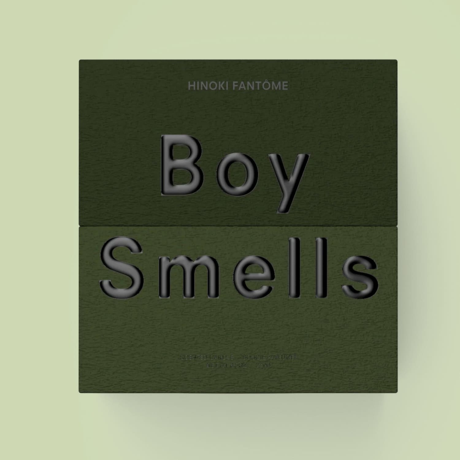 Boy Smells Hero Standard Candle Hinoki Fantome Beeswax