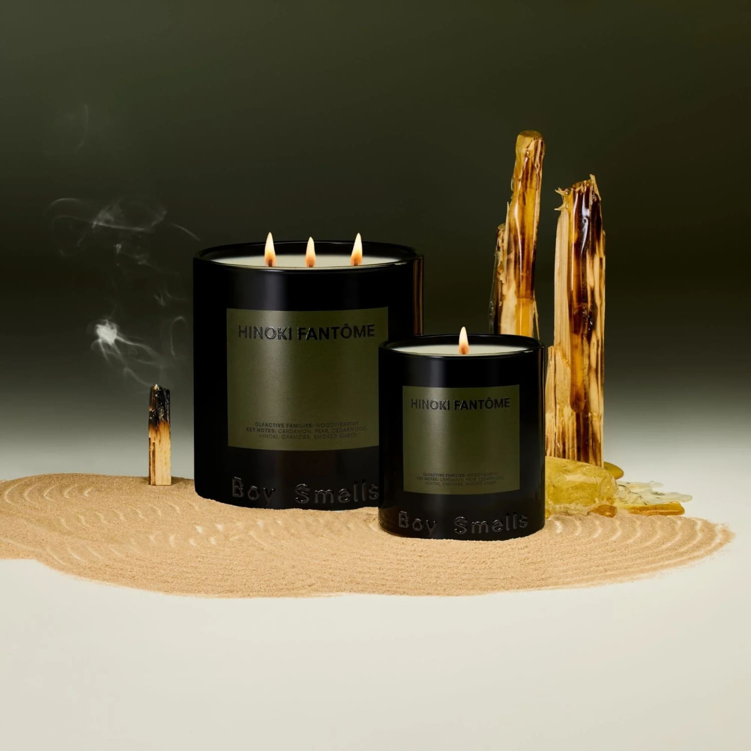 Boy Smells Hero Standard Candle Hinoki Fantome Beeswax