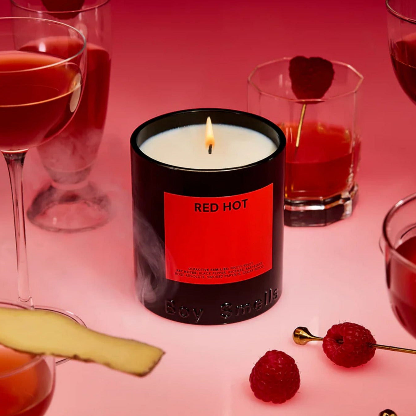 Boy Smells Hero Standard Candle Red Hot Beeswax - Boy