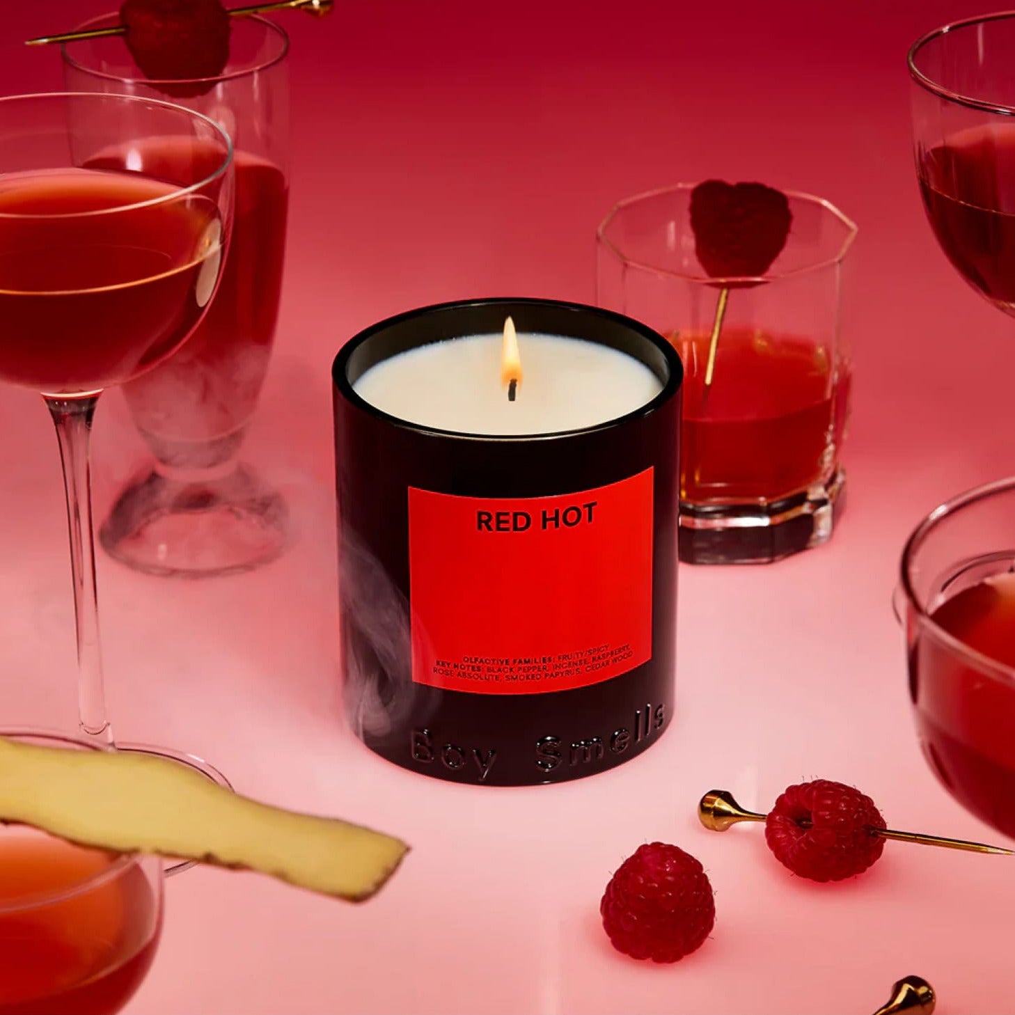 Boy Smells Hero Standard Candle Red Hot Beeswax - Boy