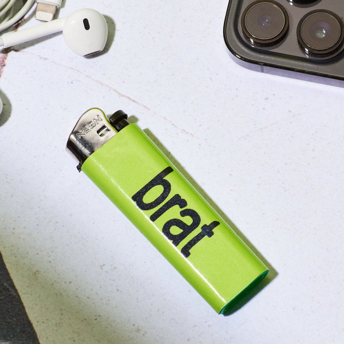 Vinyl Wrap Lighter Jm Brat i <3 Nyc - Souvenir - Rat