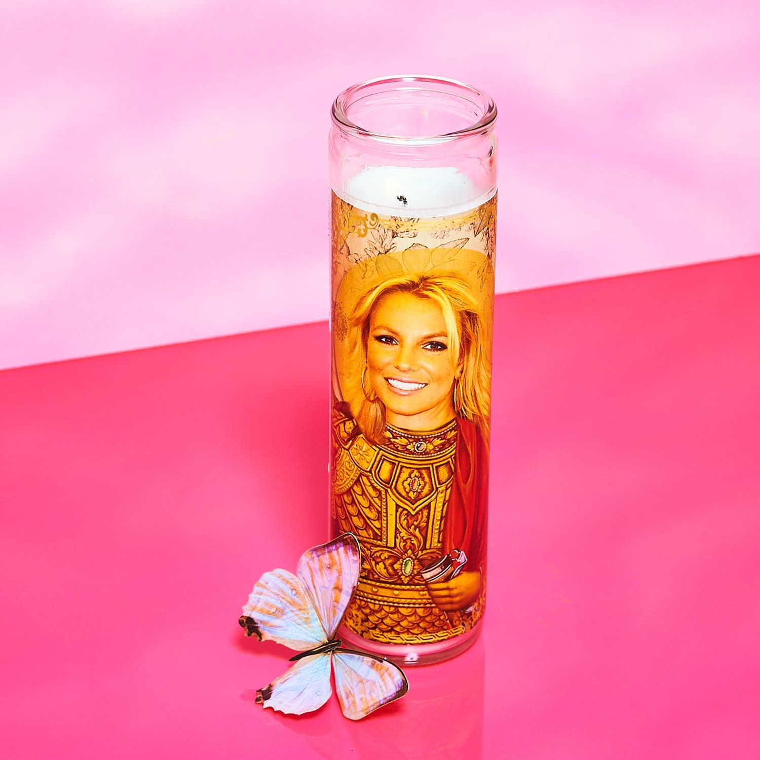 Britney Pillar Candle Bobbyk - Britney - Spears - Candle -
