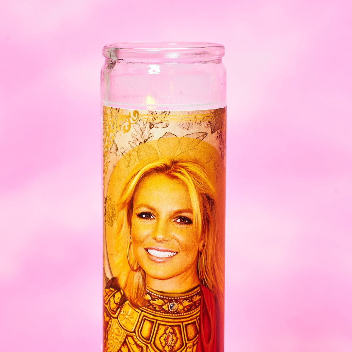 Britney Pillar Candle Bobbyk - Britney - Spears - Candle -