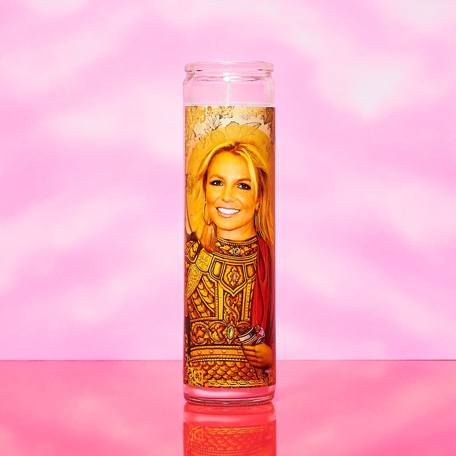 Britney Pillar Candle Bobbyk - Britney - Spears - Candle -