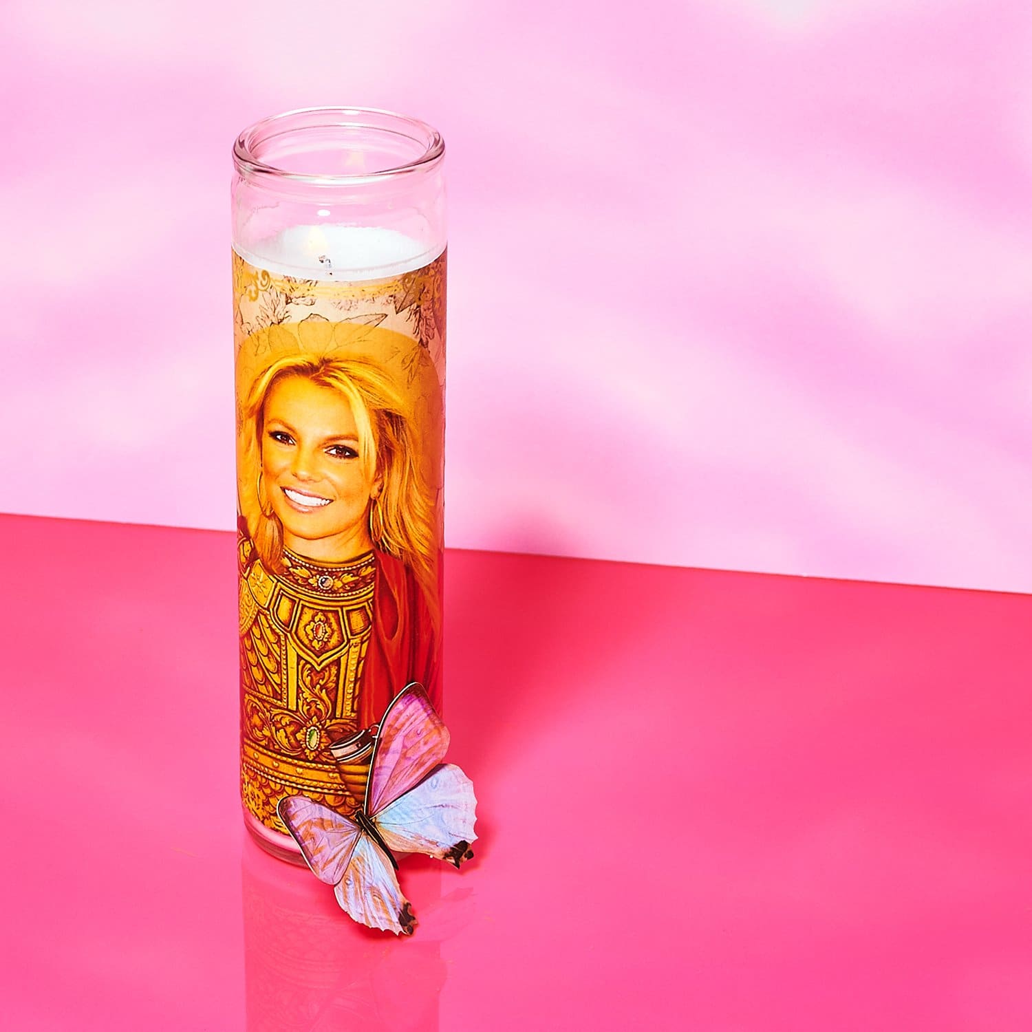 Britney Pillar Candle Bobbyk - Britney - Spears - Candle -