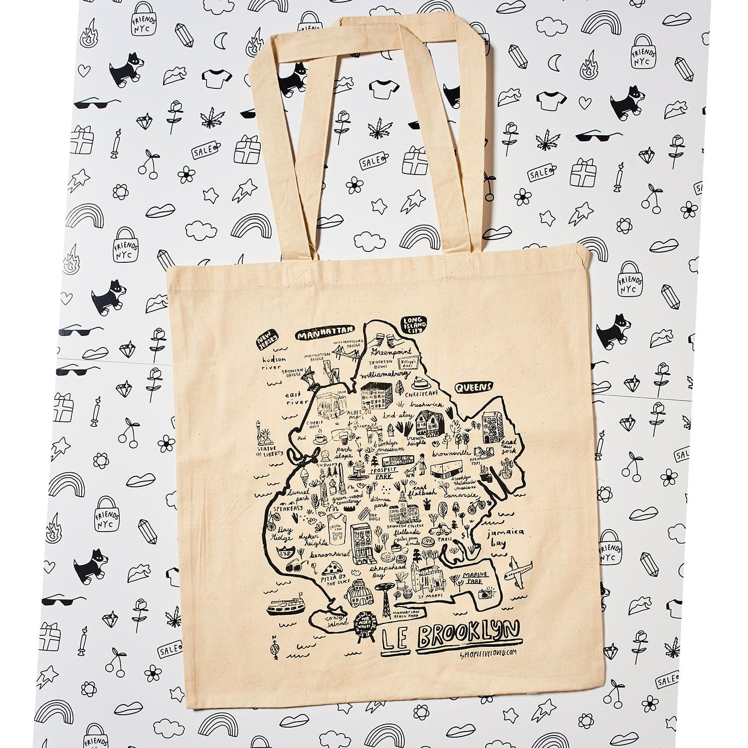 Brooklyn Tote Bag Brooklyn - Canvas - Dickies - Girl - new