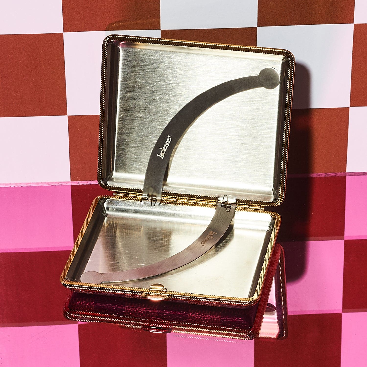 Brown Check Cigarette Case 2269 0922 - Q322 - Q4ecomm22